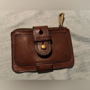 Fossil Leather Wallet, womens